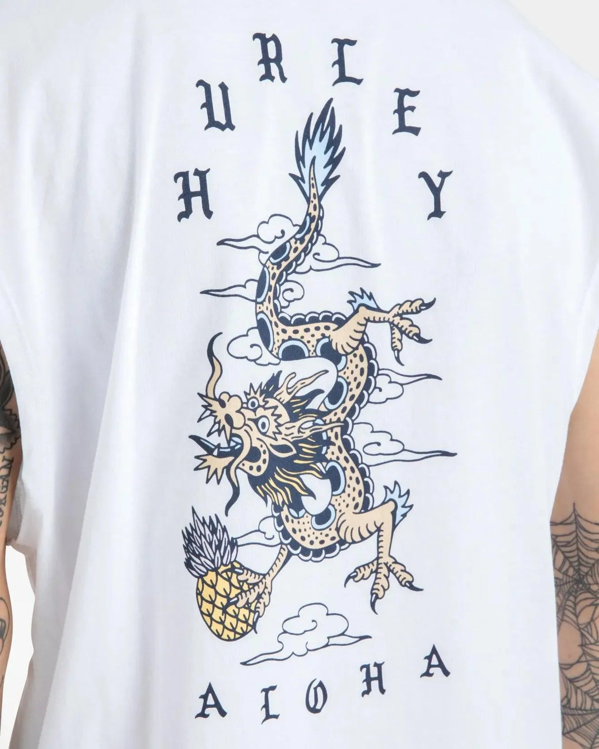 Aloha Muscle Hurley Mens Singlet Black - Beachin Surf