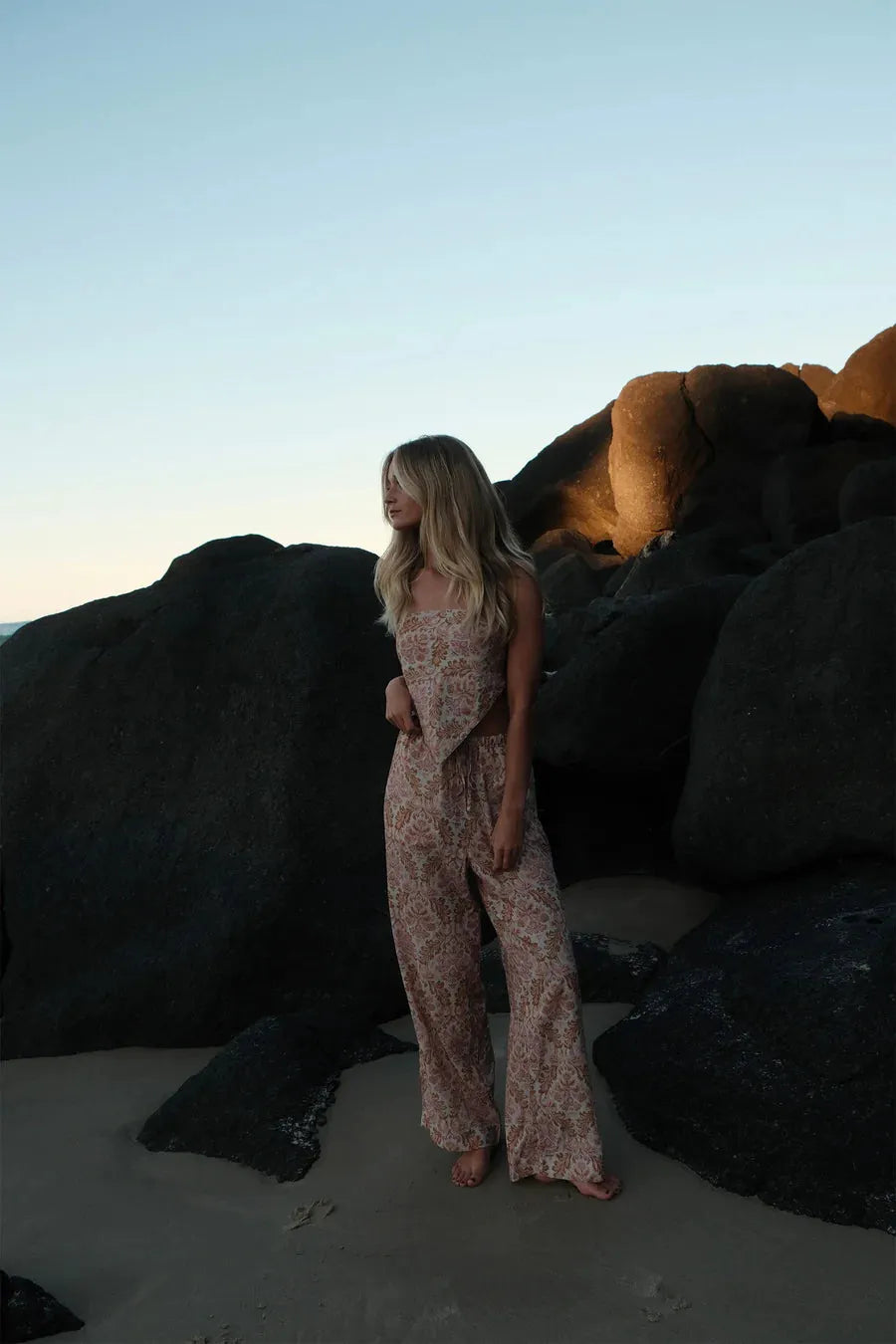 Amelia Scarf Top - Beachin Surf