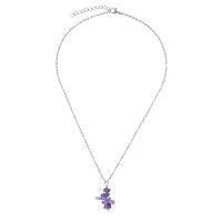 Amethyst Quartz Chip Pendant - Beachin Surf