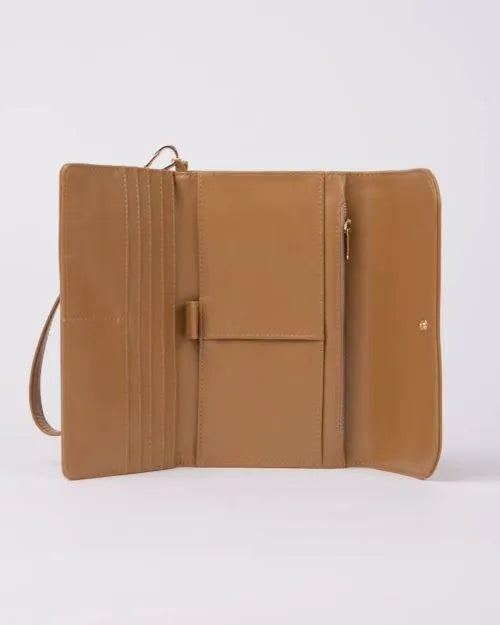 Aria Suede Travel Wallet - Beachin Surf