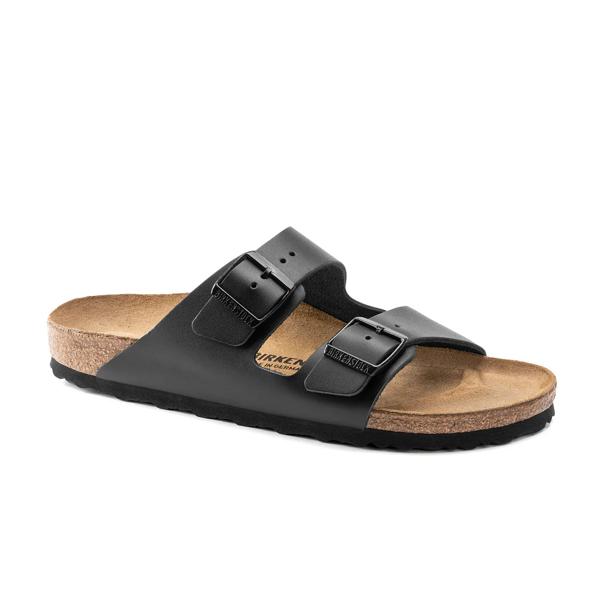 Birkenstock Arizona Smooth Leather sandal in Black - Beachin Surf Toukley