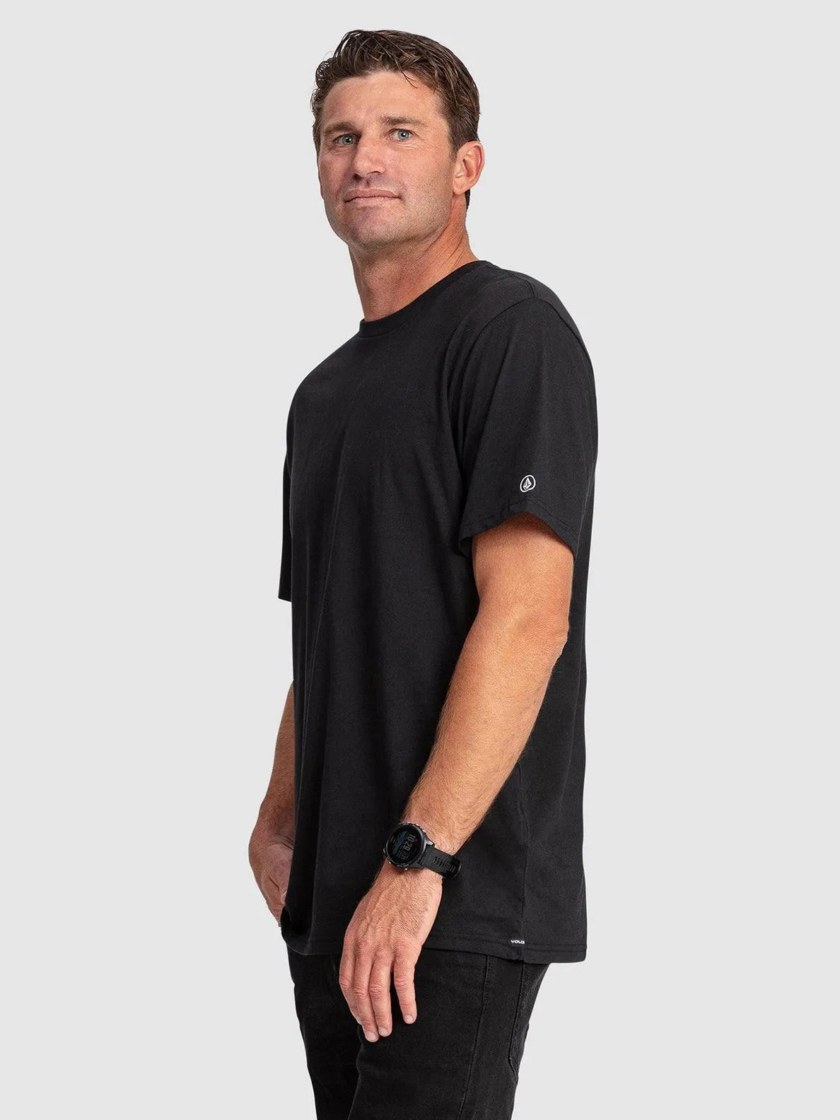 Aus Solid Short Sleeve Tee Shirt - Beachin Surf