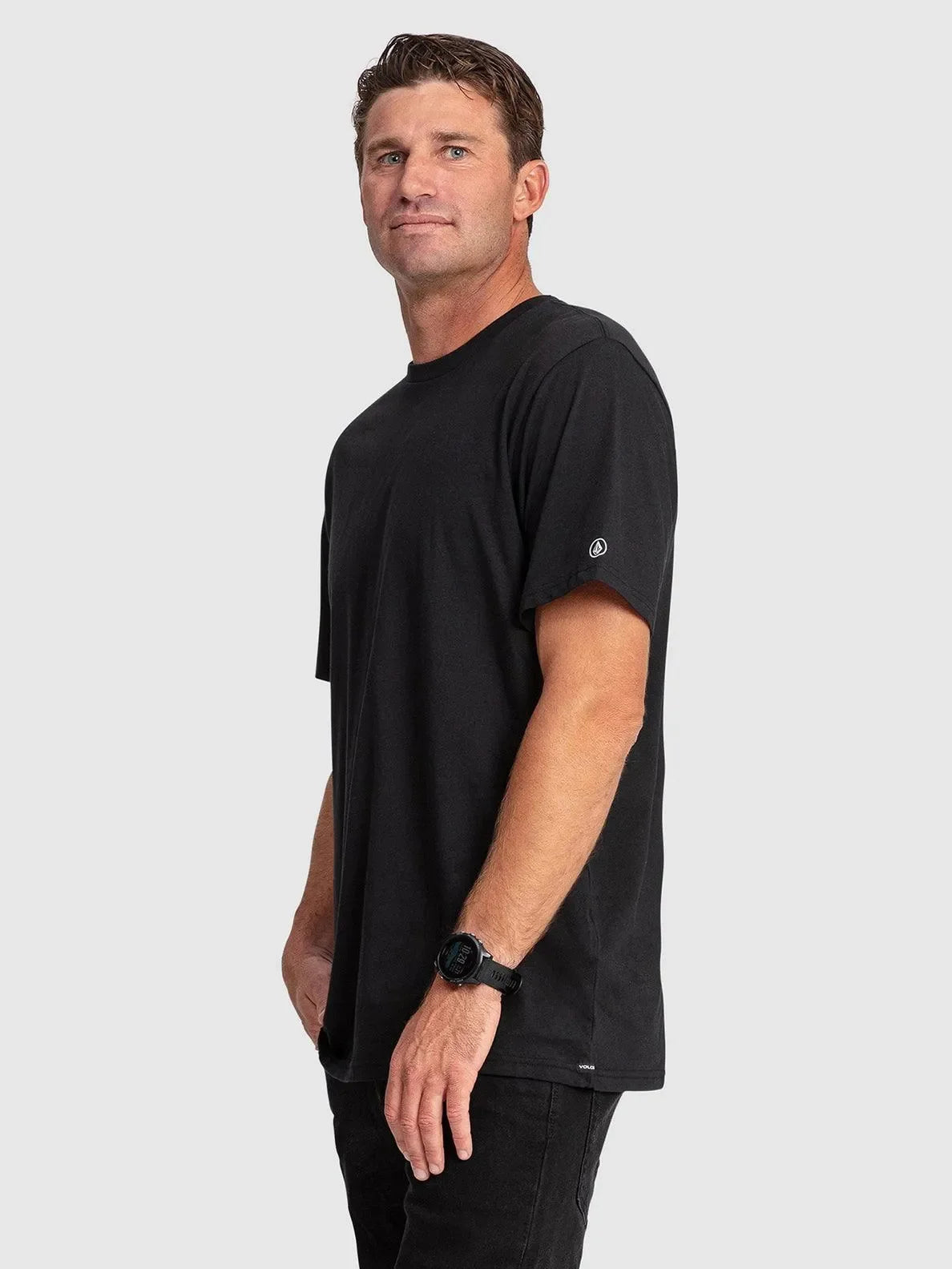 Aus Solid Short Sleeve Tee Shirt