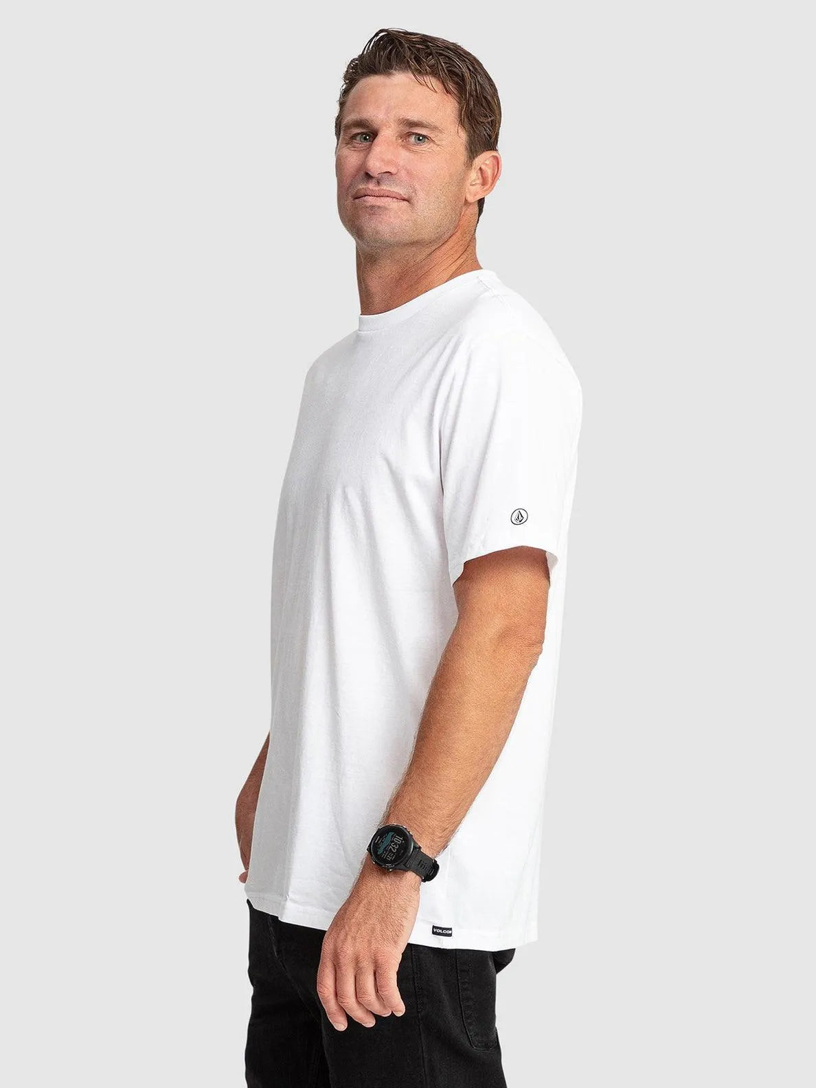 Aus Solid Short Sleeve Tee Shirt - Beachin Surf