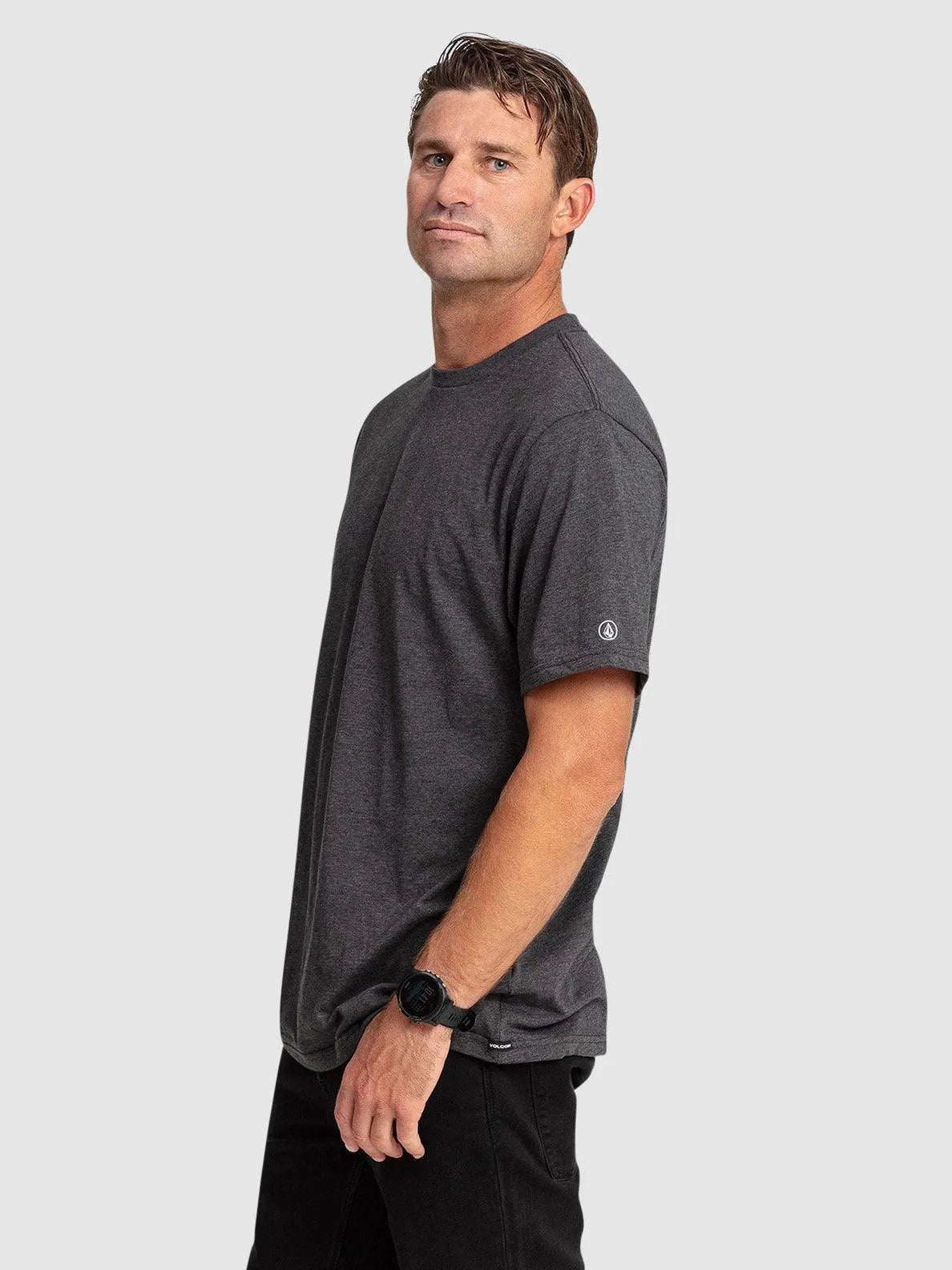 Aus Solid Short Sleeve Tee Shirt - Beachin Surf