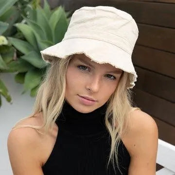 Ava Linen Bucket - Beachin Surf