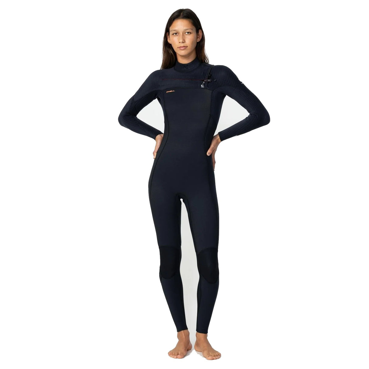 O'Neill Womens Hyperfire 3/2 Chest Zip Steamer Wetsuit