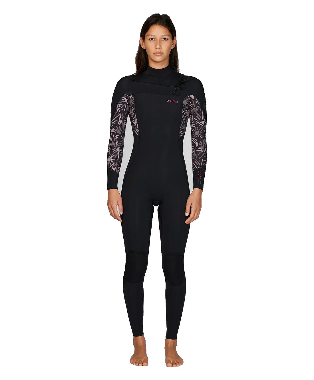 O'Neill Womens Bahia 3/2 Chest Zip Steamer Wetsuit