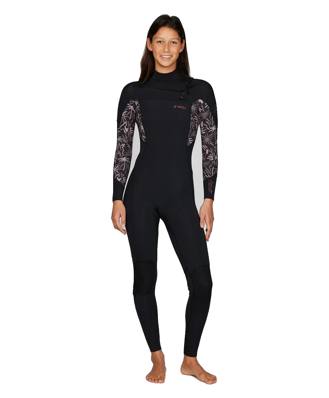 O'Neill Womens Bahia 3/2 Chest Zip Steamer Wetsuit