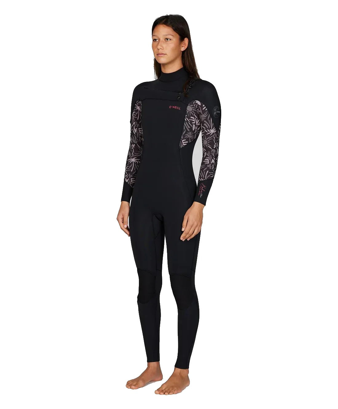 O'Neill Womens Bahia 3/2 Chest Zip Steamer Wetsuit