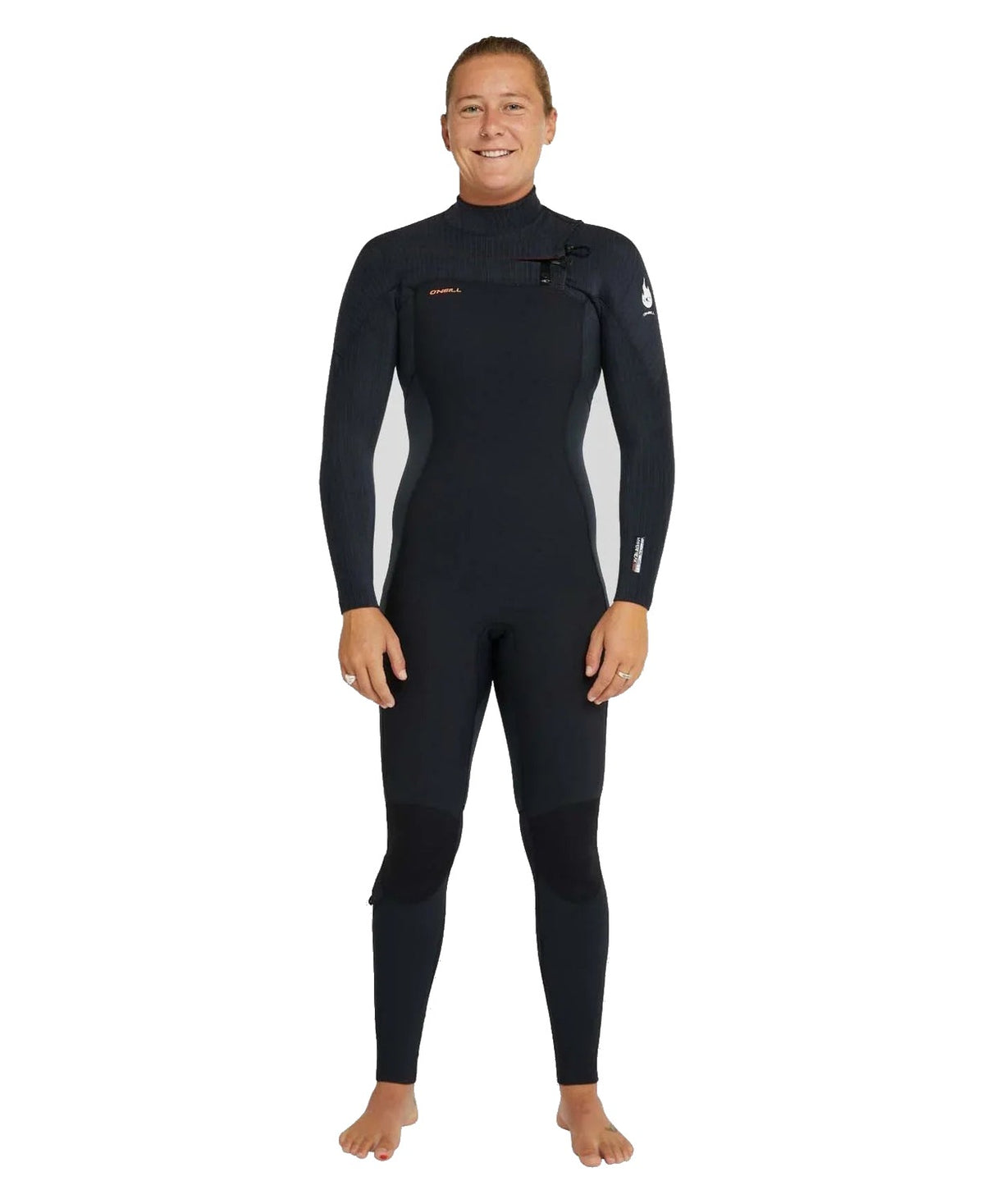 Women's HyperFire 4/3mm Steamer Chest Zip Wetsuit