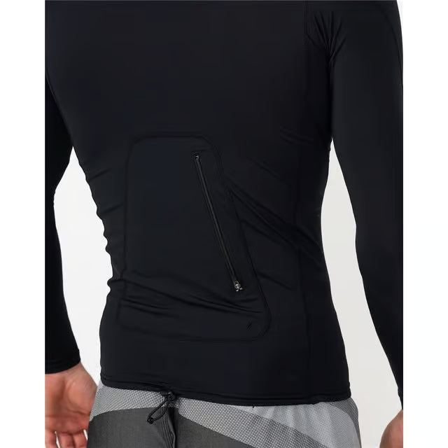 O'Neill Hyperfreak Skins Long Sleeve Hooded Rashguard Mens