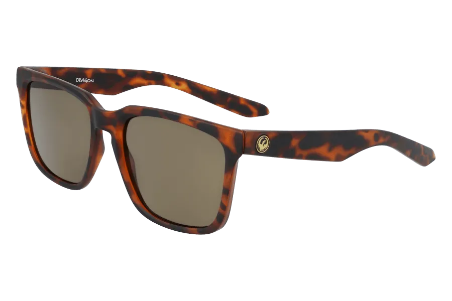 Baile - Matte Dark Tortoise w/ LUMALENS Brown Polarised - Beachin Surf