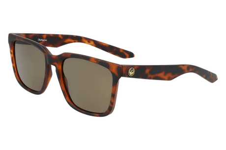 Baile - Matte Dark Tortoise w/ LUMALENS Brown Polarised - Beachin Surf