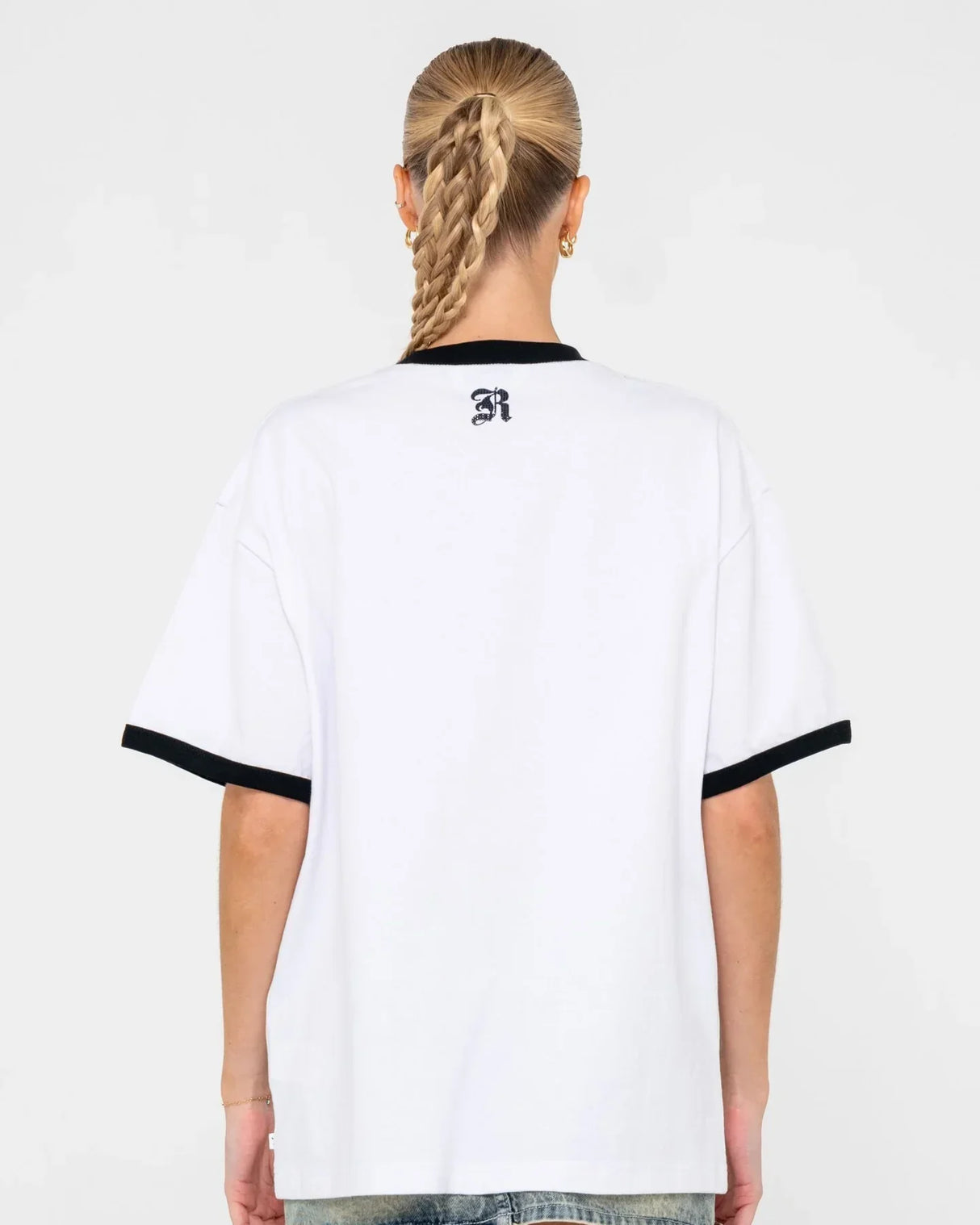 Bedazzled Rusty Ringer Tee