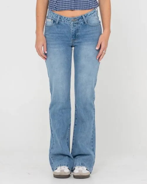 Betty Bootleg Low Rise Jean - Beachin Surf