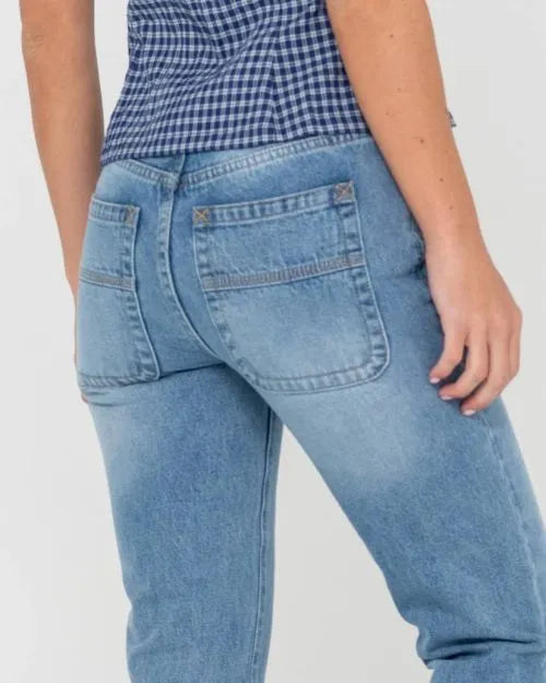 Betty Bootleg Low Rise Jean - Beachin Surf