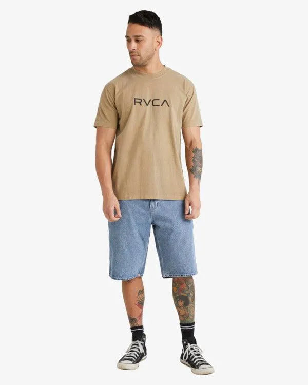 Big Rvca Washed T-Shirt - Beachin Surf