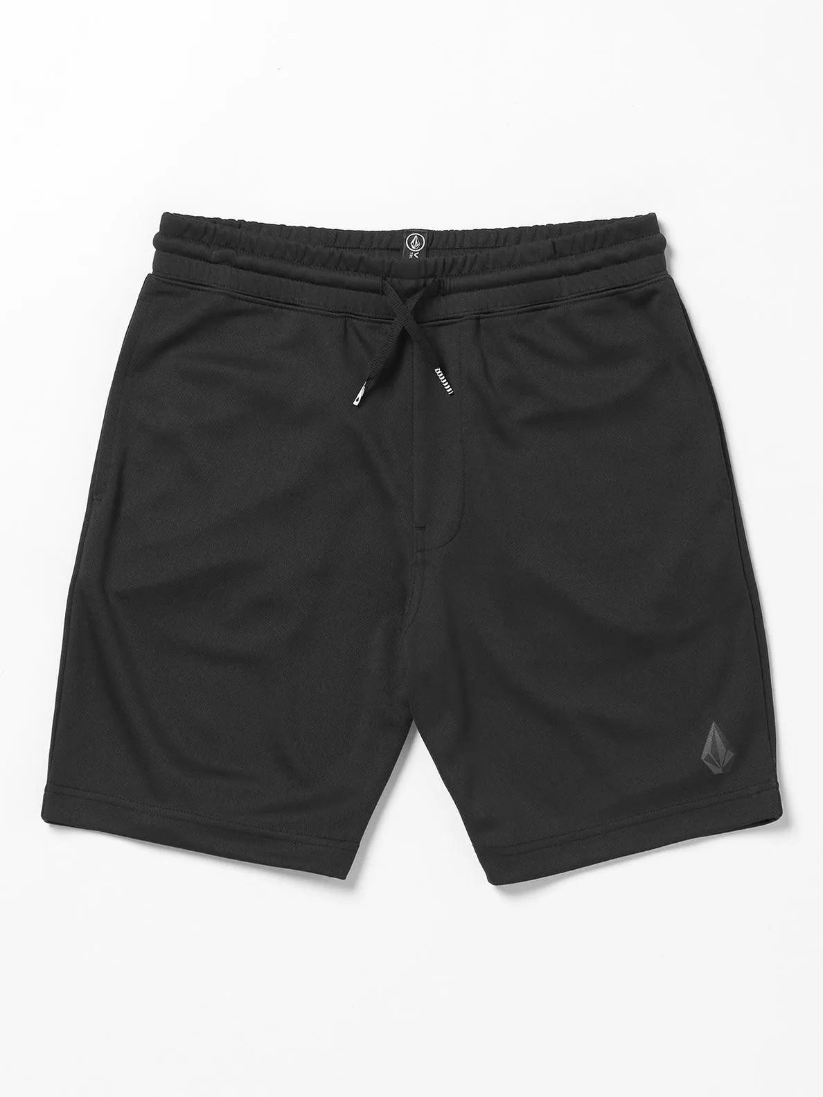 Big Youth So Meshed Up Elastic Waist Shorts - Black - Beachin Surf