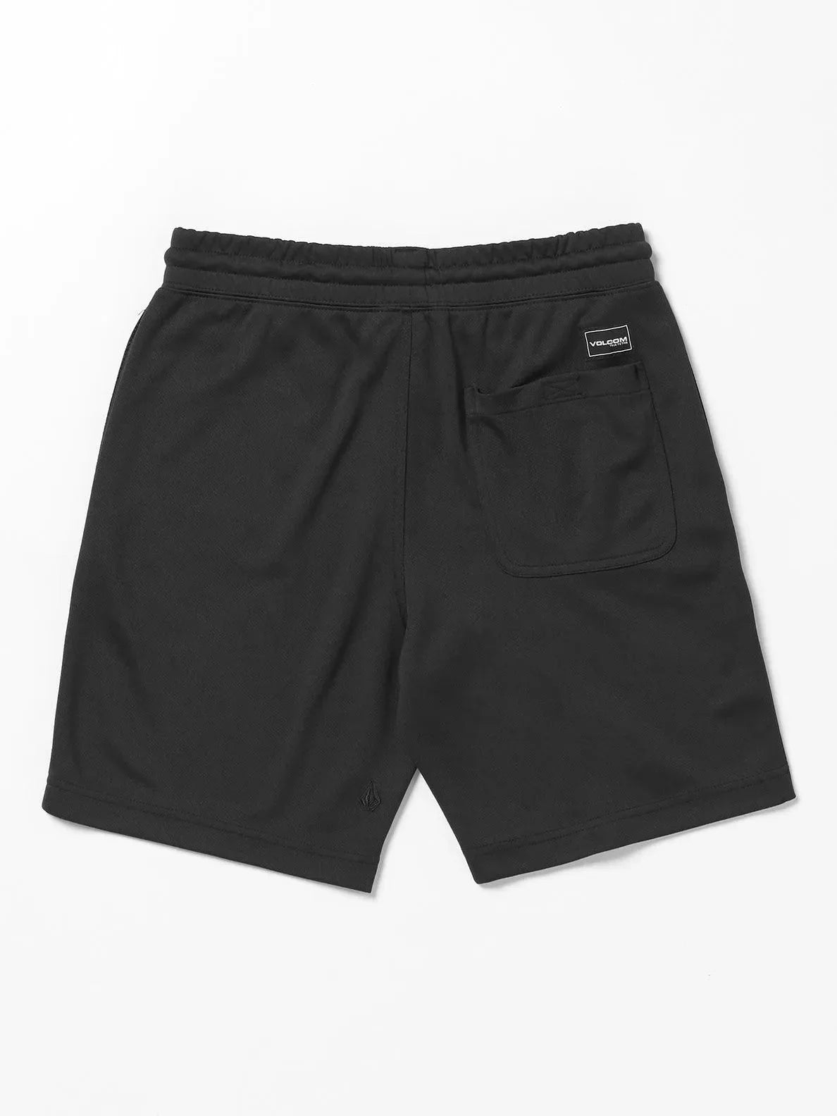 Big Youth So Meshed Up Elastic Waist Shorts - Black