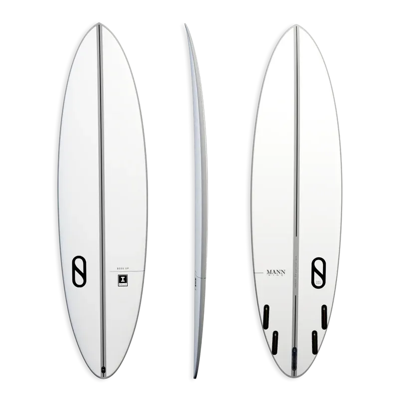 Boss Up - White - Beachin Surf