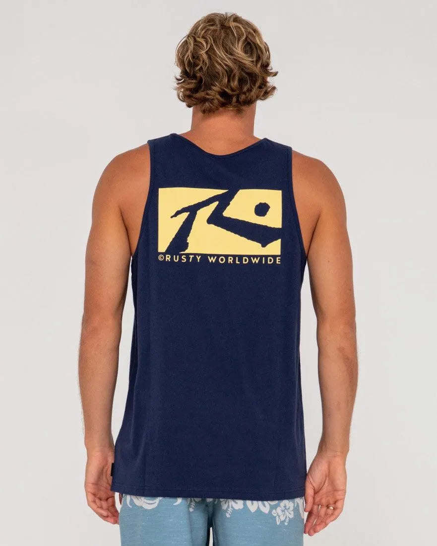 Boxed In Tank - Beachin Surf