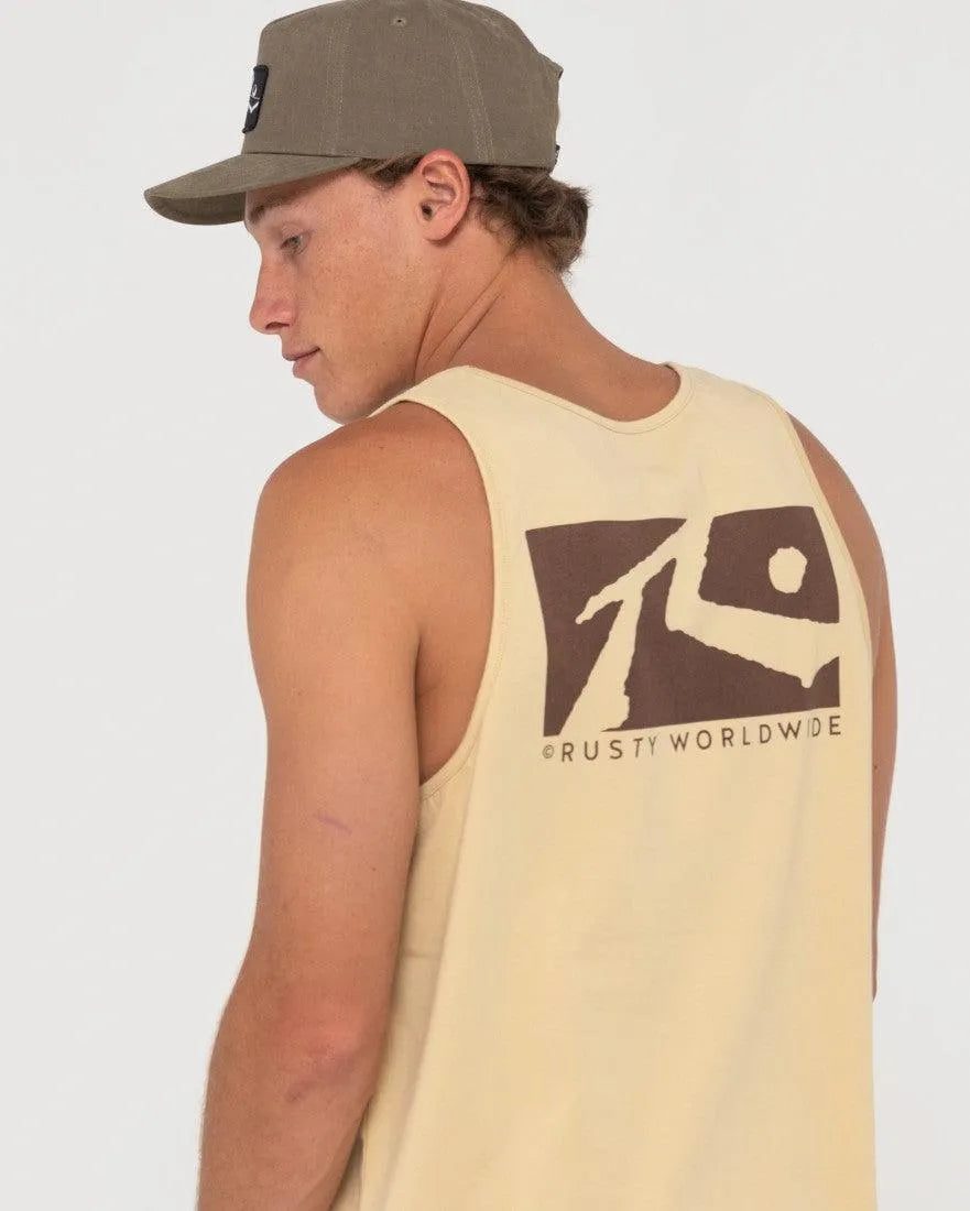 Boxed In Tank - Beachin Surf