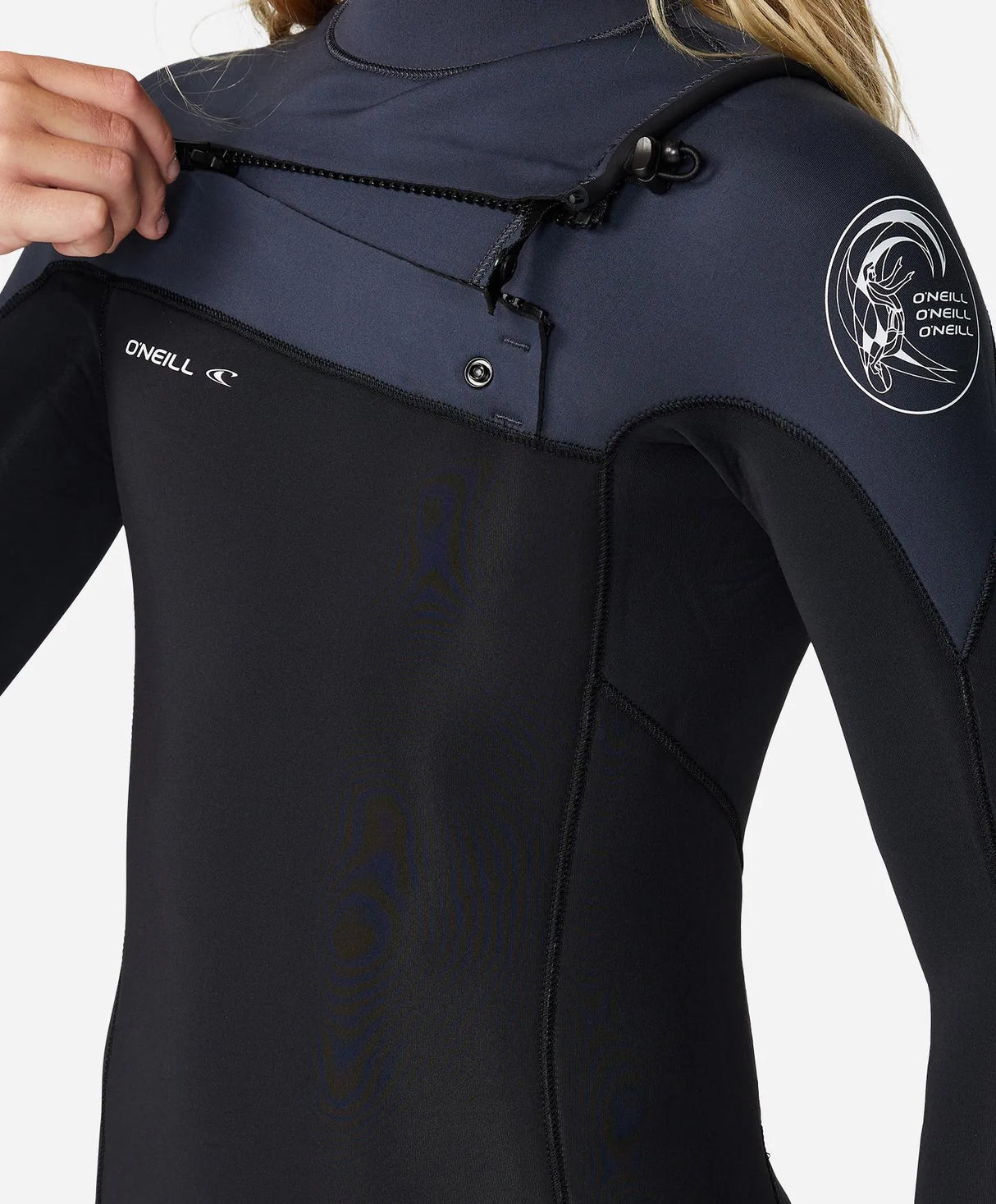 Boy's Defender 4/3mm Steamer Chest Zip Wetsuit