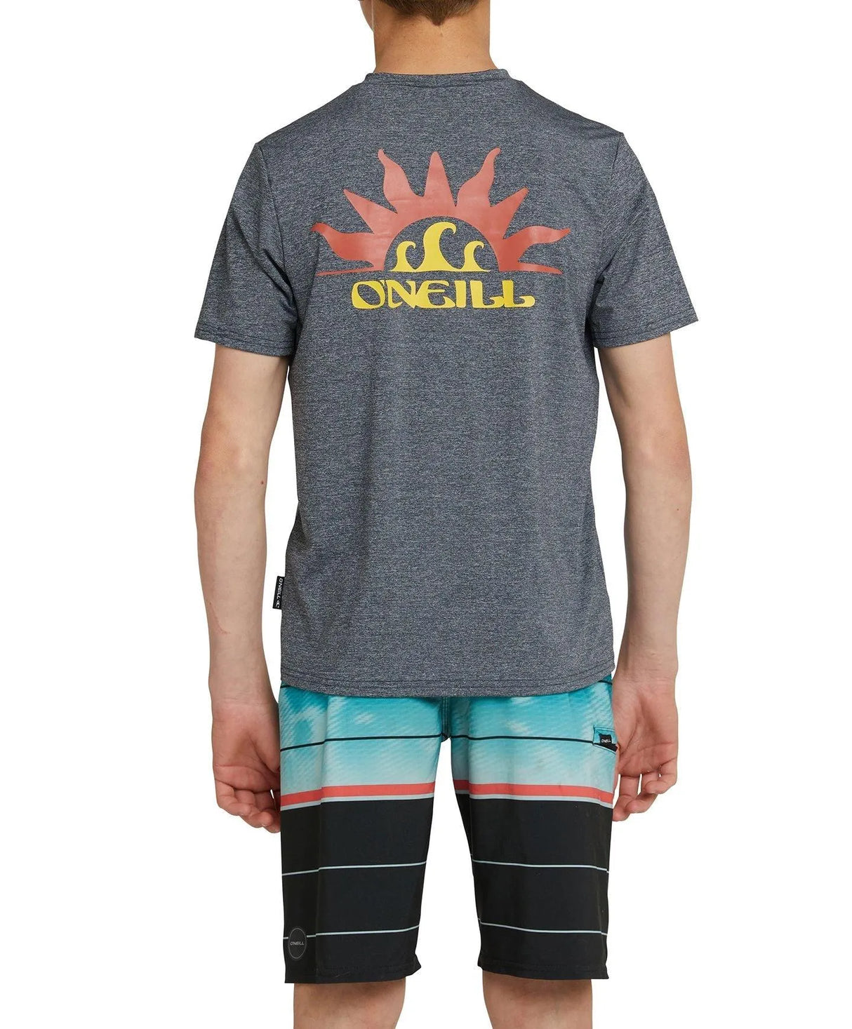 Boy'S Riser Short Sleeve Uv Tee - Beachin Surf