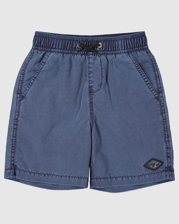 Boys 0-7 All Day Overdye Layback Boardshorts 13" - Beachin Surf