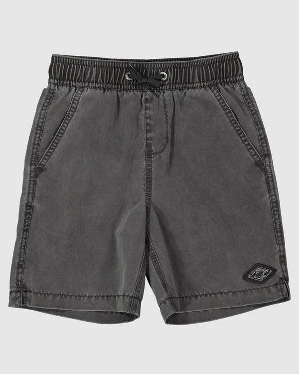 Boys 0-7 All Day Overdye Layback Boardshorts 13" - Beachin Surf