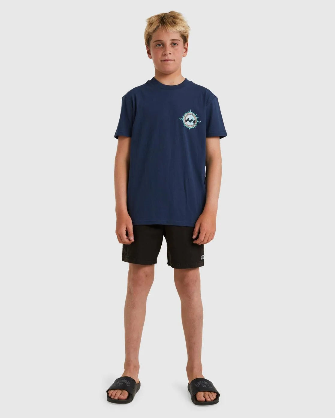 Boys Flame Ss - Beachin Surf
