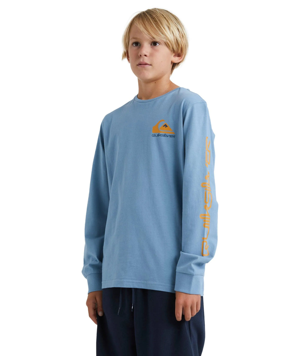 Boys Omni Logo Long Sleeve T-Shirt - Beachin Surf