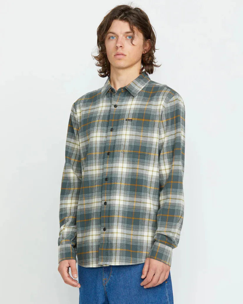 Caden Plaid Ls - Beachin Surf
