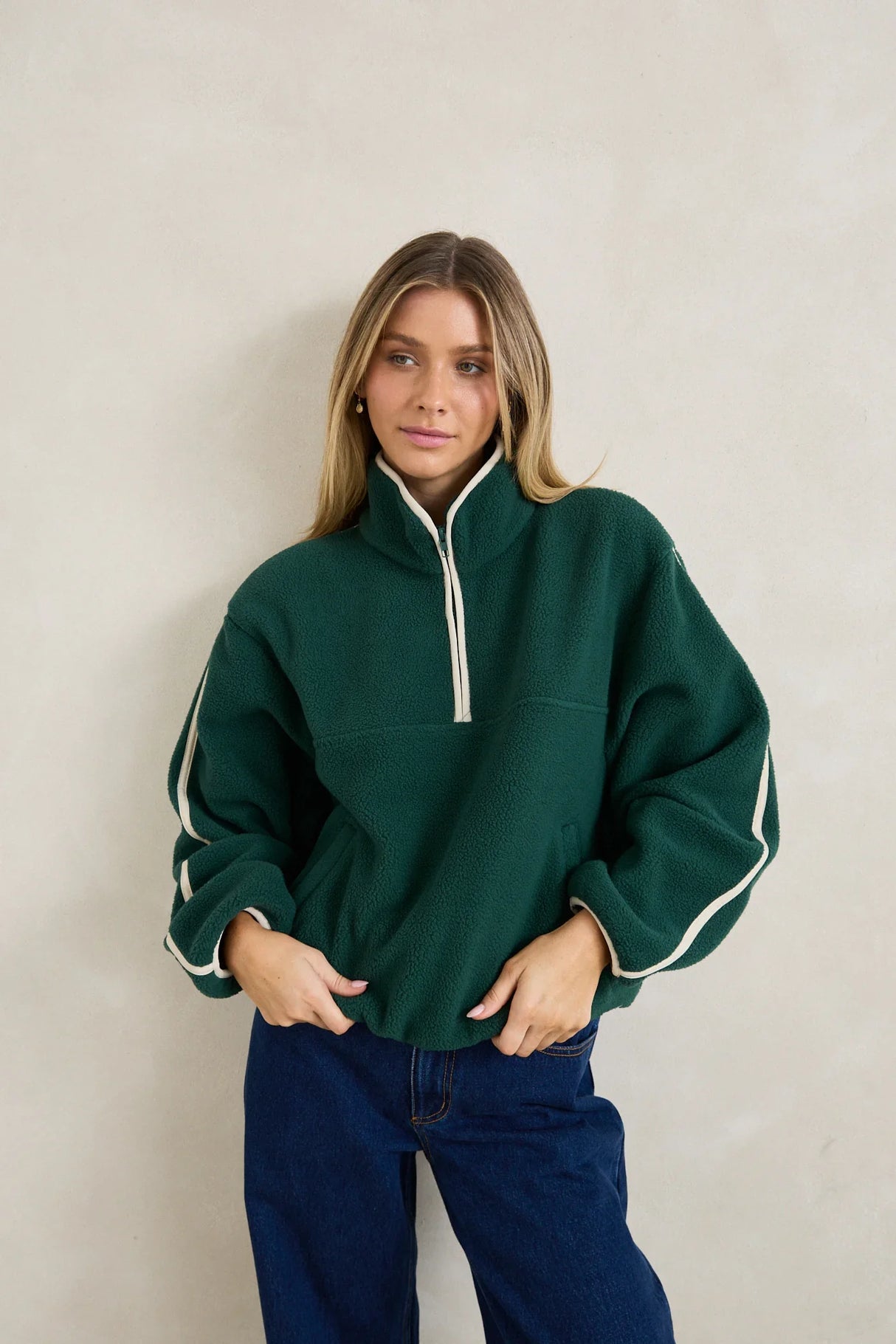 Camp Half Zip Sherpa Pullover