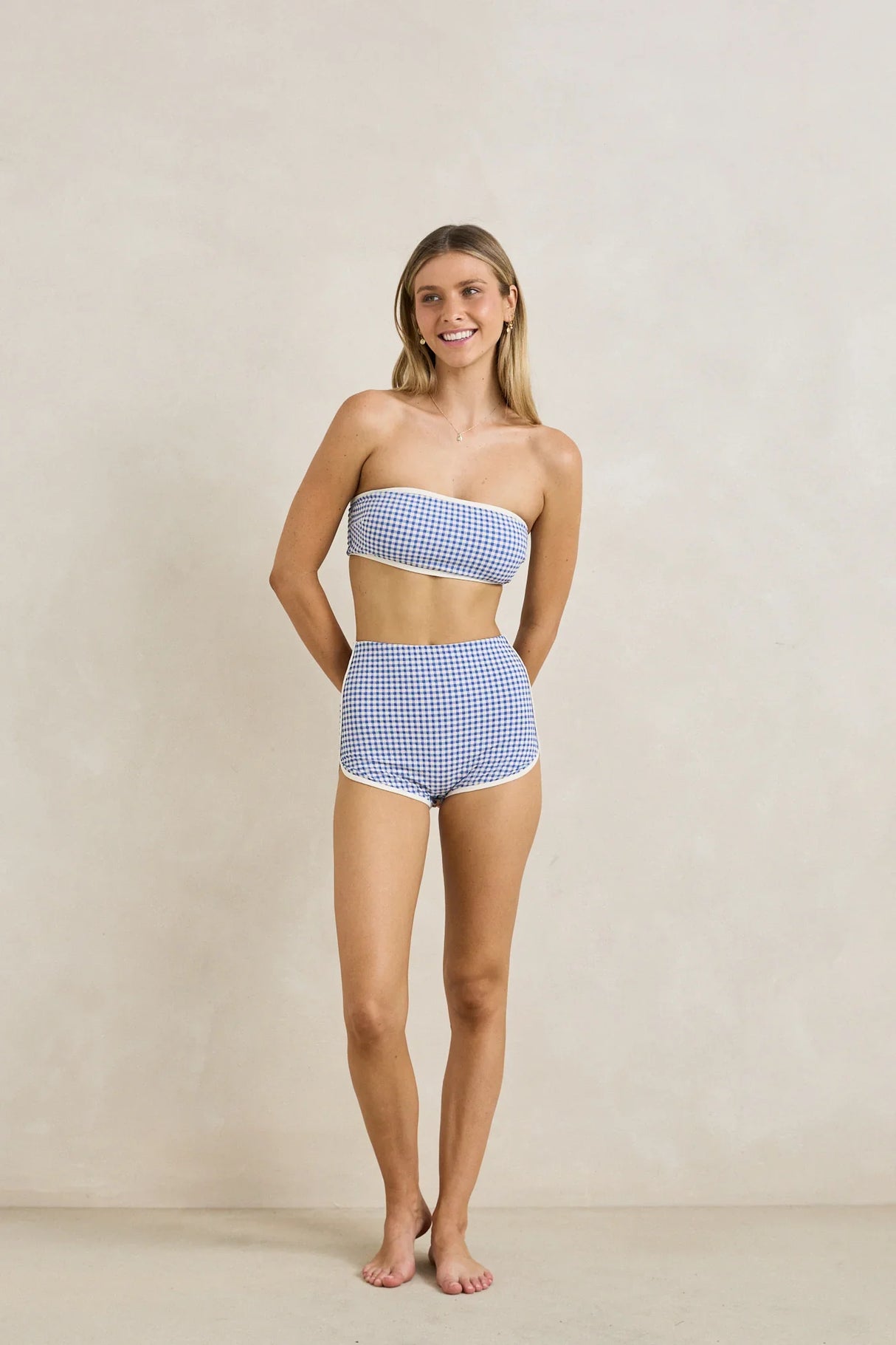 capri-check-boyleg-pant-blu-CD25SW-BB102-BLU-3_1 - Beachin Surf