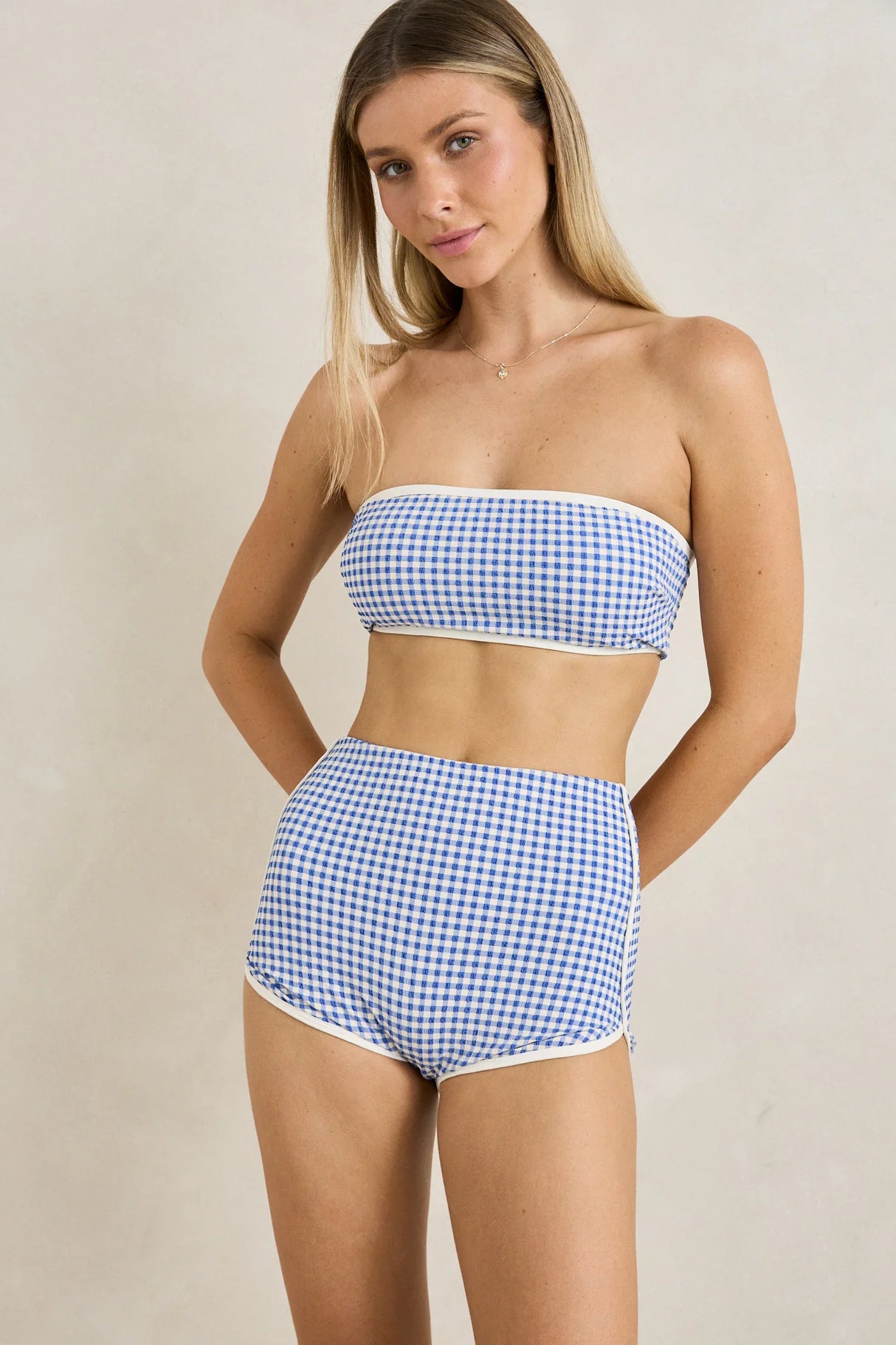 capri-check-boyleg-pant-blu-CD25SW-BB102-BLU-6_1 - Beachin Surf