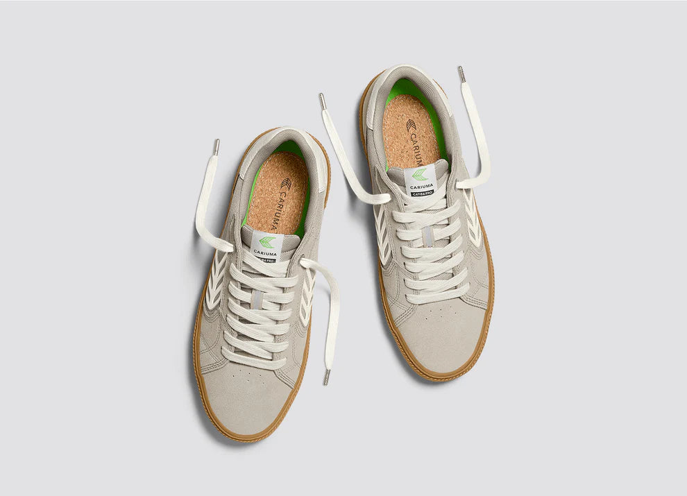 Catiba 2.0 - Plaza Taupe Suede and Ivory