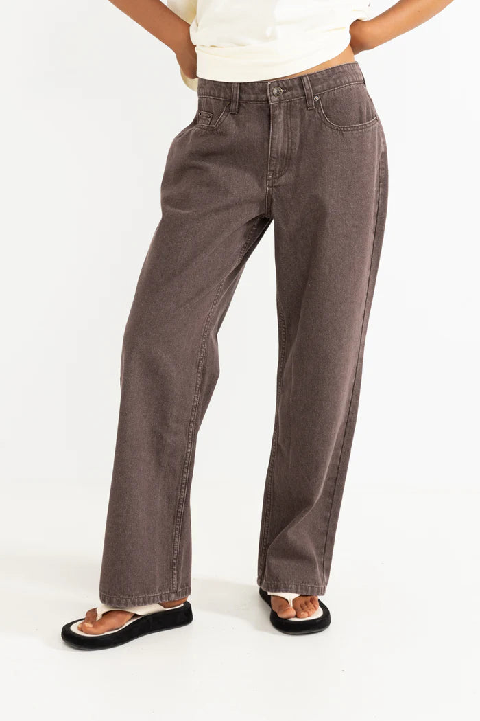 Charlie Low Rise Denim Jean - Beachin Surf