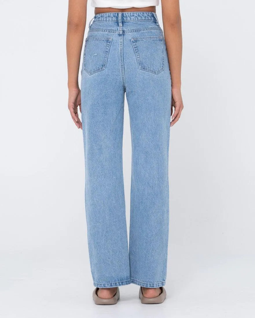 Chloe High Wide Straight Leg - Beachin Surf