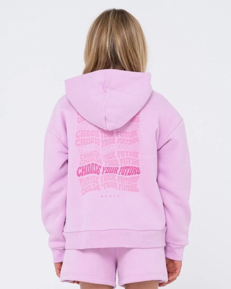 Choose Your Future Oversize Hoodie Girls - Beachin Surf