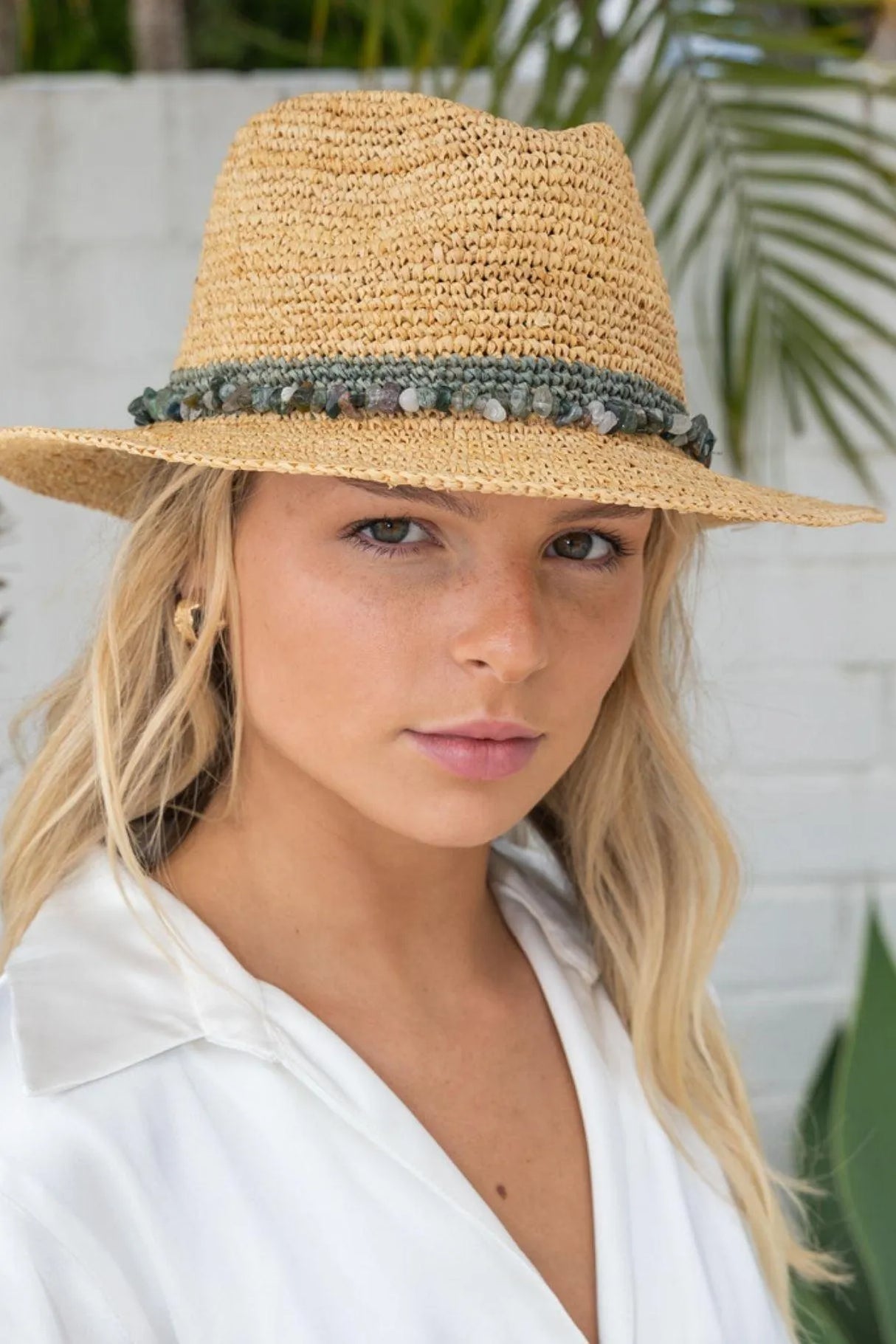Christine Raffia Fedora - Beachin Surf