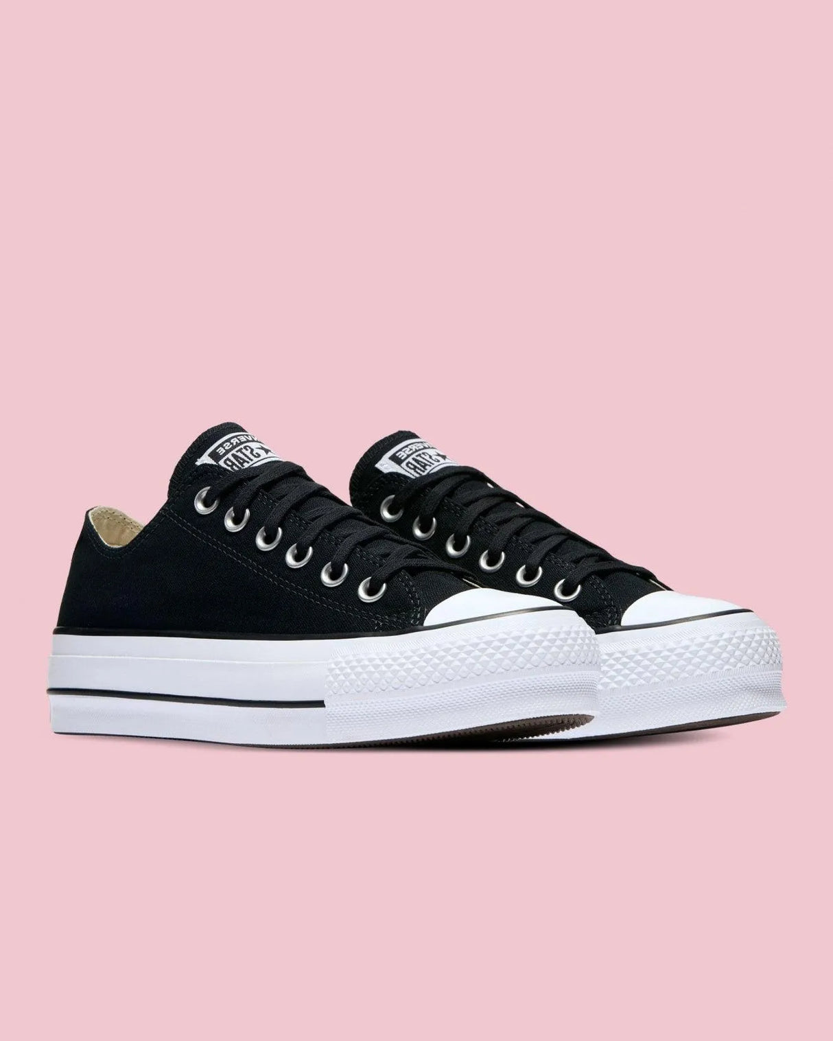 Chuck Taylor Lift Canvas Low Black - Beachin Surf