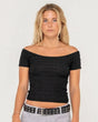 Ciao Bella Off Shoulder Top - Beachin Surf