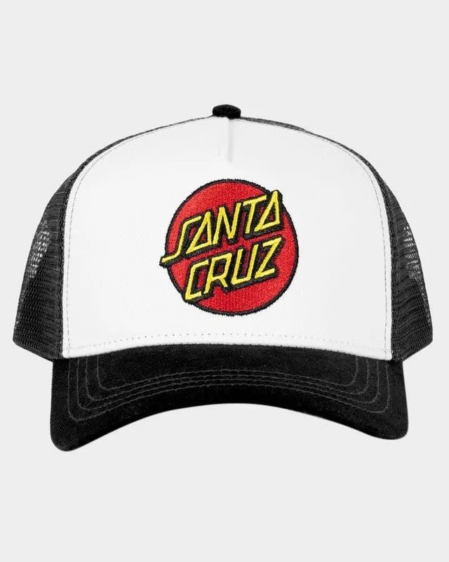 Classic Dot Santa Cruz Boys Curved Peak Cap - Beachin Surf