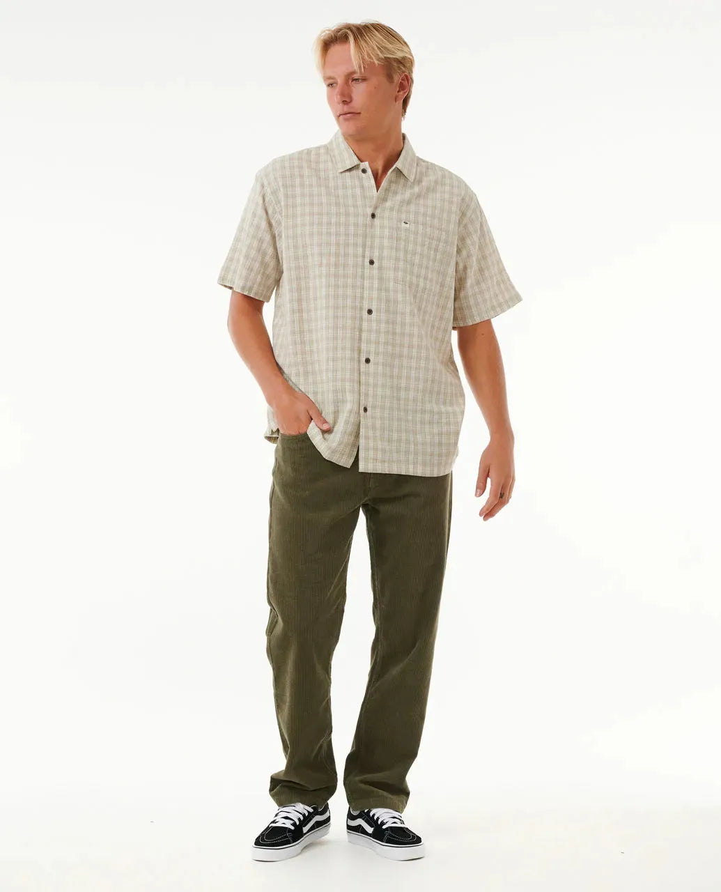 Classic Surf Check Short Sleeve Shirt - Beachin Surf