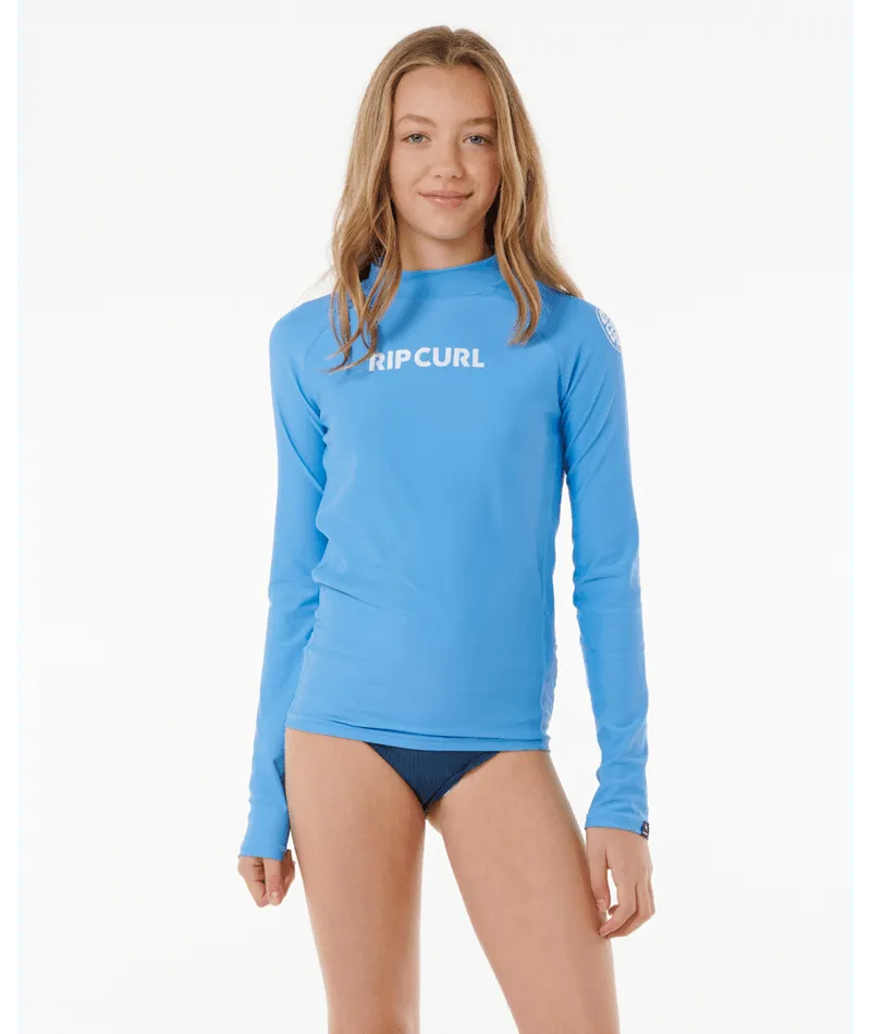 CLASSIC SURF LS RASH VEST-GIRL