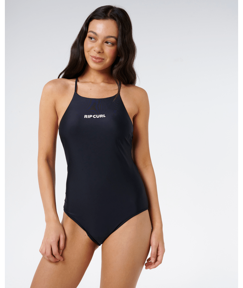 Classic Surf Period One Piece Swimsuit - Beachin Surf