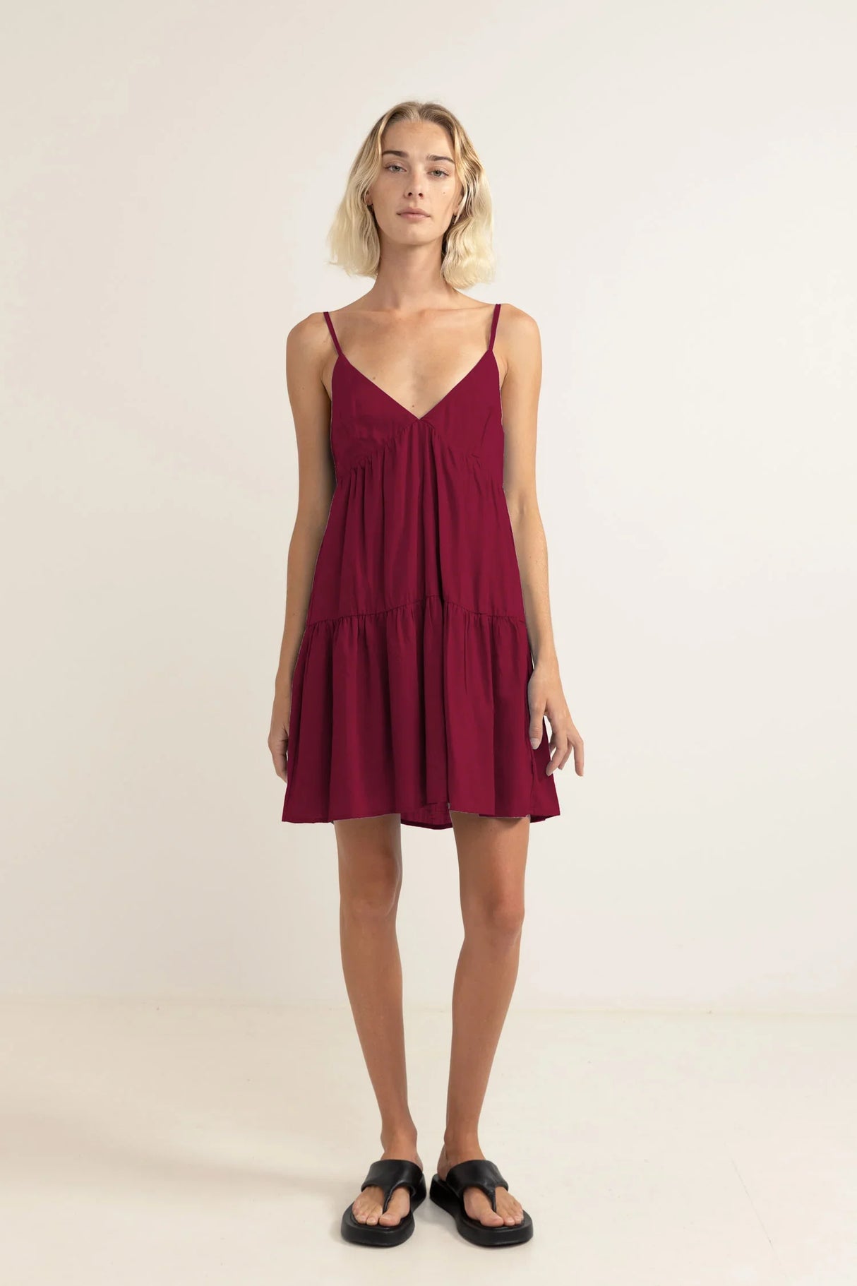 Classic Tiered Mini Dress