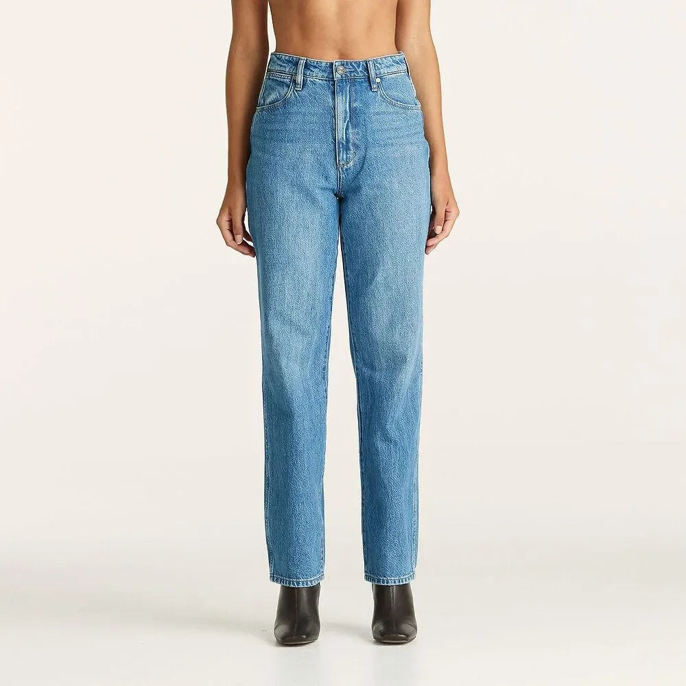 Claudia Hi Straight Organic Cotton Jean